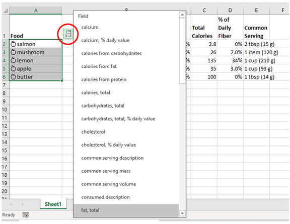 Excel Data Excel Data